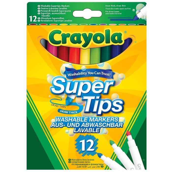 Crayola 12 Bright Supertips_03-7509