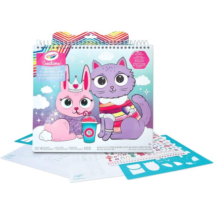 Crayola Creations Pets Fashion Sketch Set_04-1173