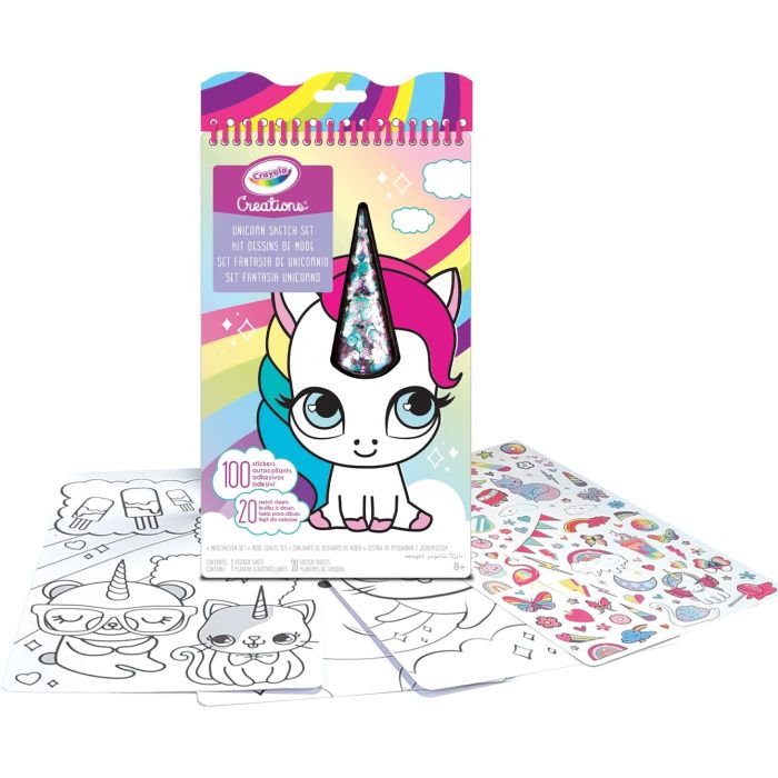 Crayola Creations Unicorn Sketch Set_04-1174