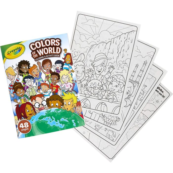 Crayola Colors of World Color Activ. Book_25-0717