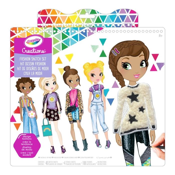 Crayola Creations Fashion Sketch Set_04-1178