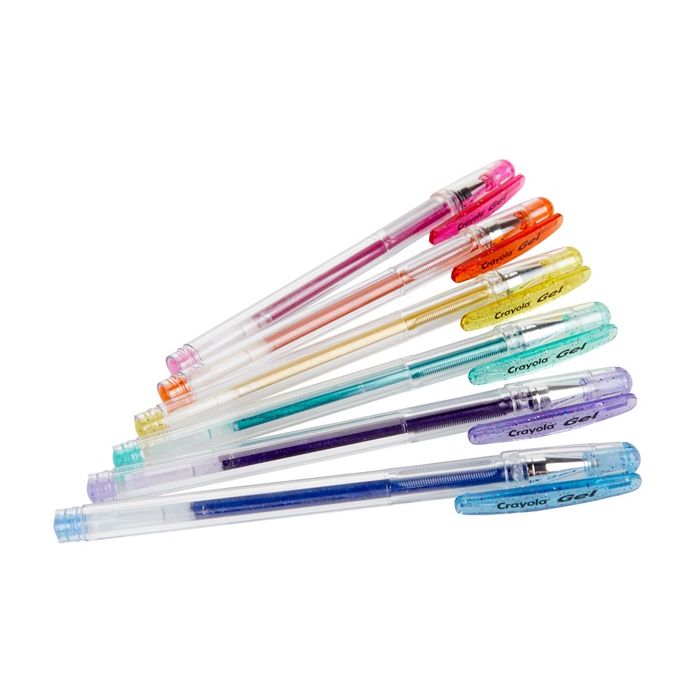 Crayola 6 Glitter Gel Pens_03-7747