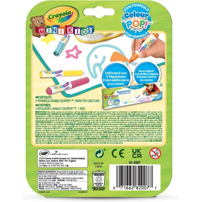Crayola Mini Kids Colour Pops Marker Refil_81-2007