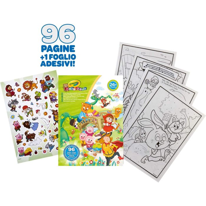 Crayola M/K Giant Coloring Book 96P&Stick_25-1081