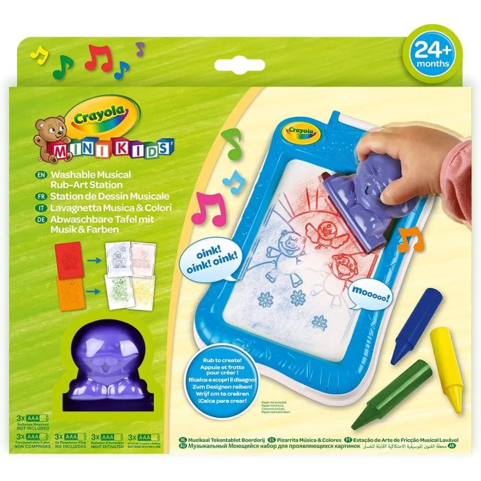 Crayola Mini Kids Musical Rub Station_81-1306