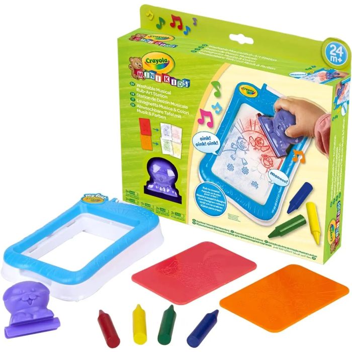 Crayola Mini Kids Musical Rub Station_81-1306