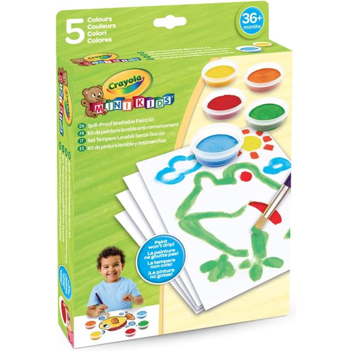 Crayola Mini Kids Spill Washable PaintKit_81-1483