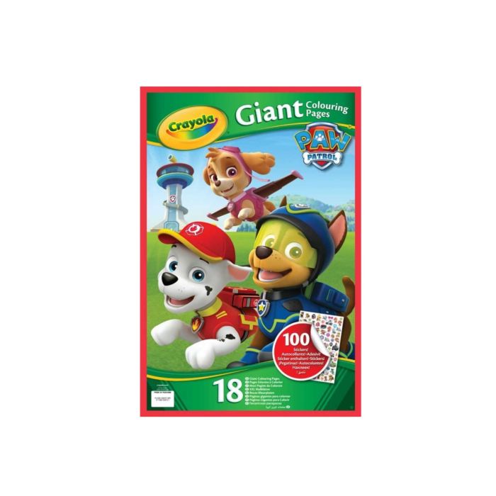 Crayola Giant Colouring Pages +Sticker sheet_5161