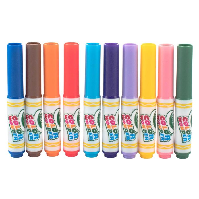 Crayola 10 Mini Color Wonder Markers 75-2570