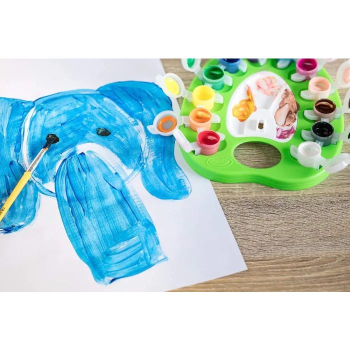 Crayola Washable Paint Pal. 12ct + 1 brush_54-1066