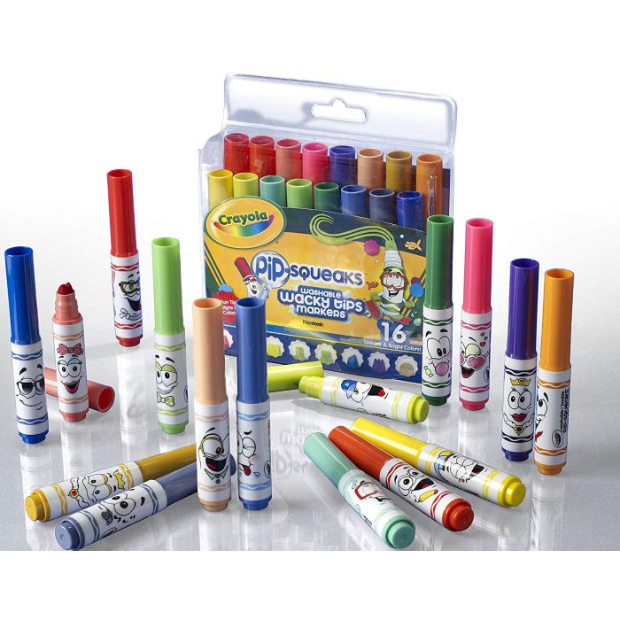 Crayola 16 Pipsqueaks Wacky Tips_58-8709