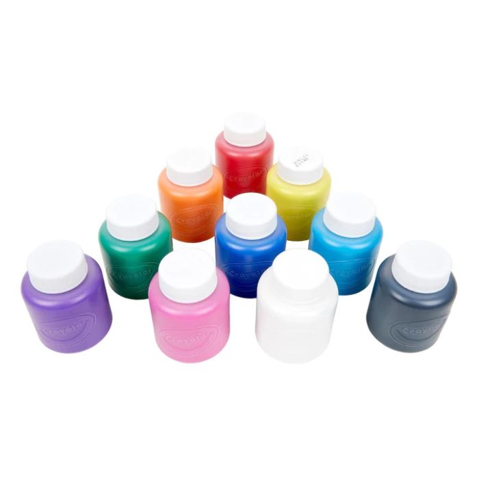 Crayola Washable Paint Bottles 59ml Spec_54-2395