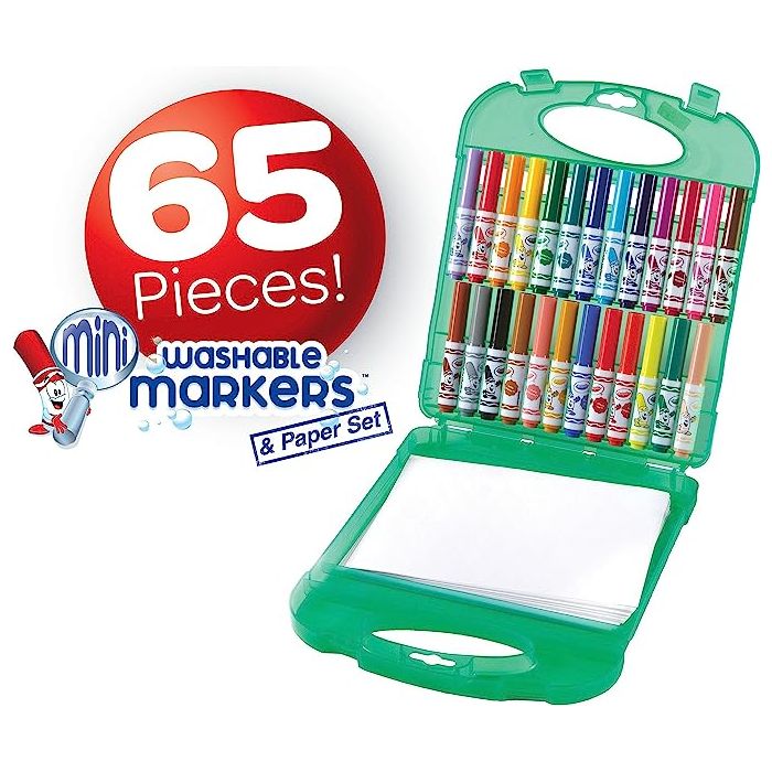 Crayola Create Mini Washable Markers&Paper_25-5239