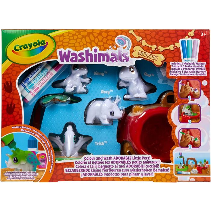 Crayola Washimals Dinosaur Island Playset_74-7459