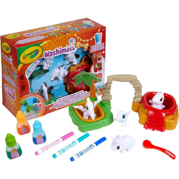 Crayola Washimals Dinosaur Island Playset_74-7459