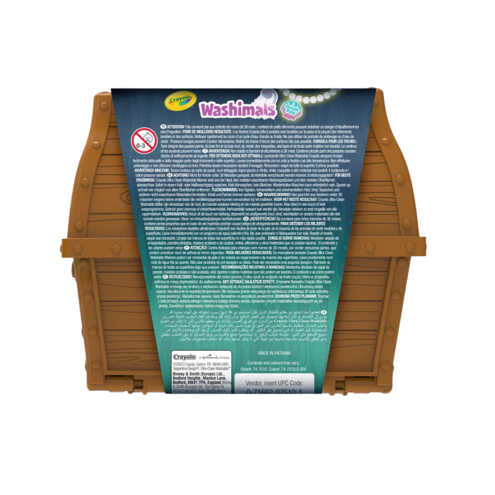 Crayola Washimals Glow Oc. Pets Tres.Chest_74-7510