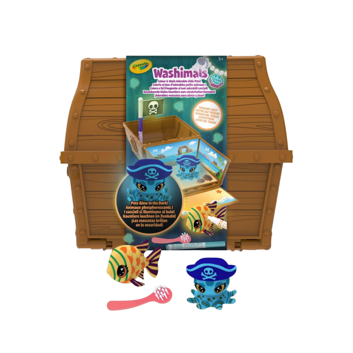 Crayola Washimals Glow Oc. Pets Tres.Chest_74-7510