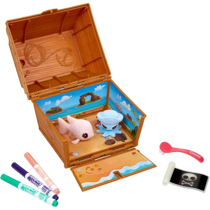 Crayola Washimals Glow Oc. Pets Tres.Chest_74-7510