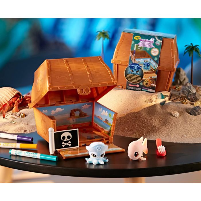 Crayola Washimals Glow Oc. Pets Tres.Chest_74-7510