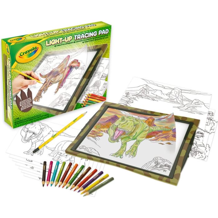Crayola Light Up Tracing Pad-Dino Edition_74-7497