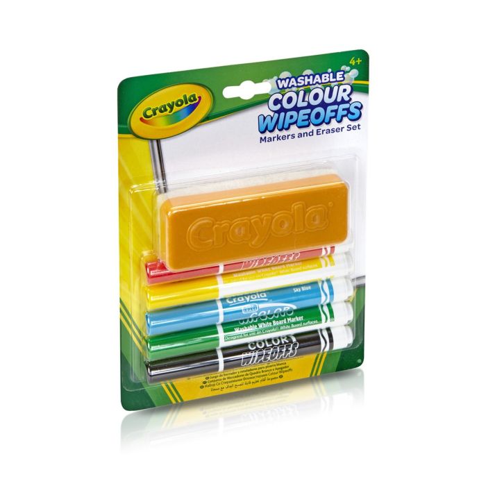 Crayola SET POUR TABLEAU BLANC EFF A SEC_98-9302