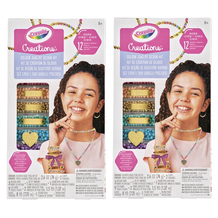 Crayola Creations Golden Bracelet Kit_04-2921