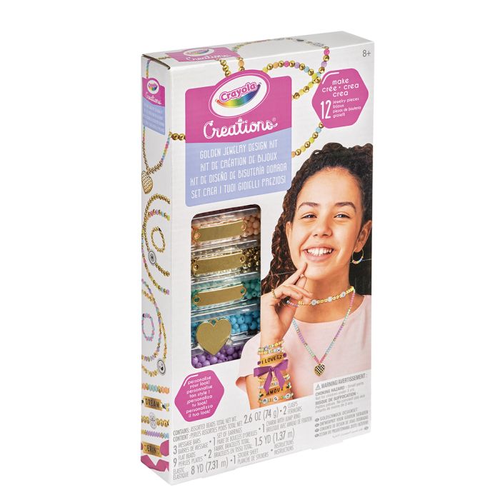 Crayola Creations Golden Bracelet Kit_04-2921