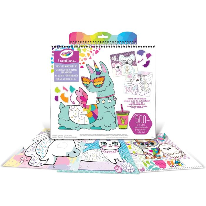 Crayola Creations Sticker By Number ArtSet_04-6229