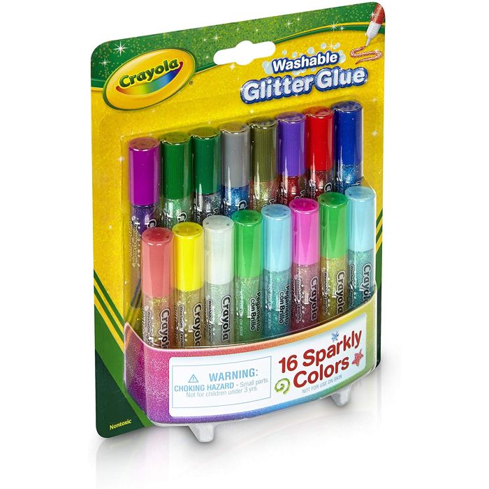 Crayola 16 Glitter Glue_69-4200