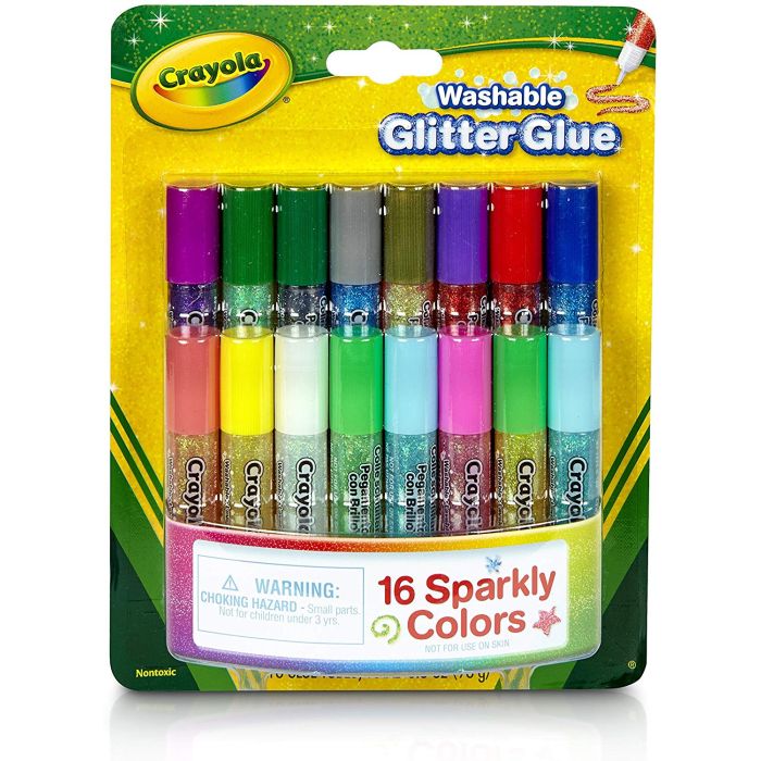 Crayola 16 Glitter Glue_69-4200