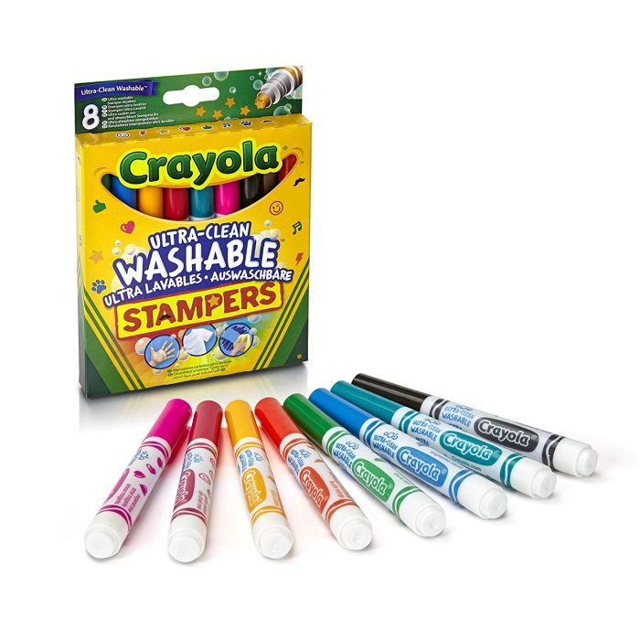 Crayola 8 Ultra Clean Washable Stampers_58-8129