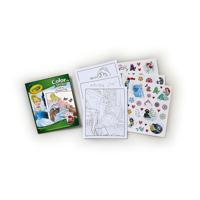Crayola Disney Princess - Colour & Sticker_04-0202