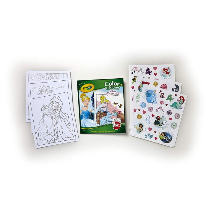 Crayola Disney Princess - Colour & Sticker_04-0202