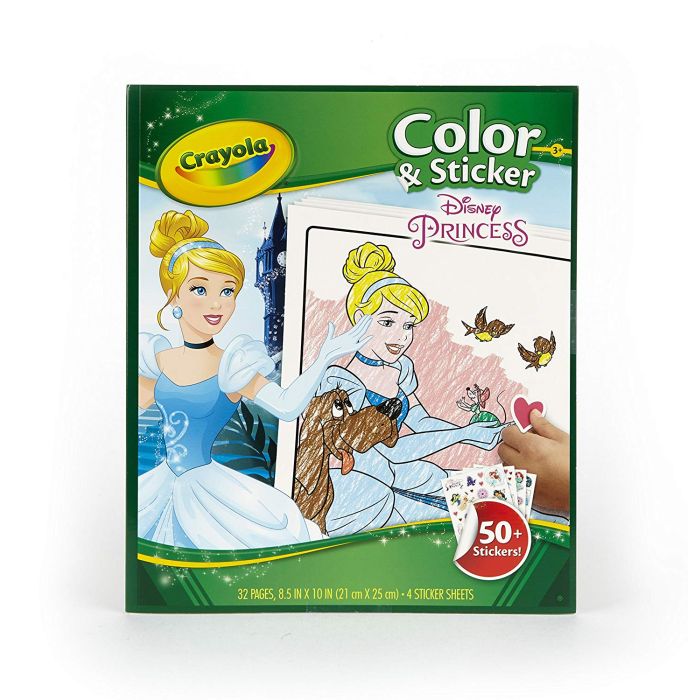 Crayola Disney Princess - Colour & Sticker_04-0202