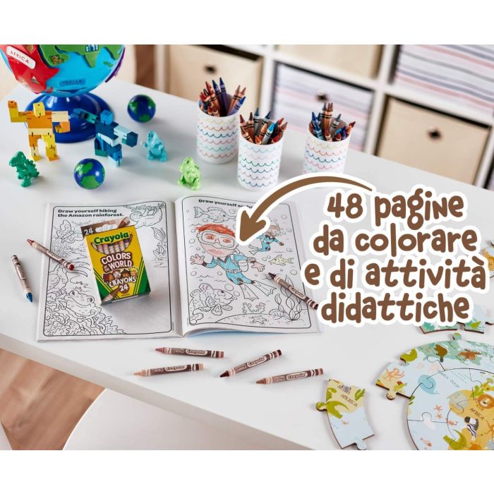 Crayola Colours Of The World&Activity Book_04-2668