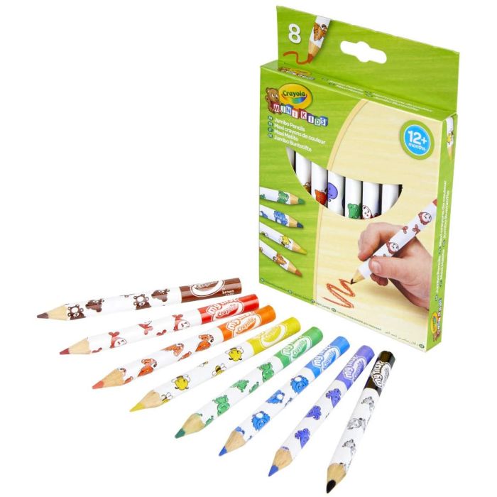 Crayola 8 Jumbo Decorated Pencils_03-3678