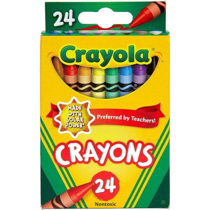 Crayola 24 COTW Crayons 48s_52-0114
