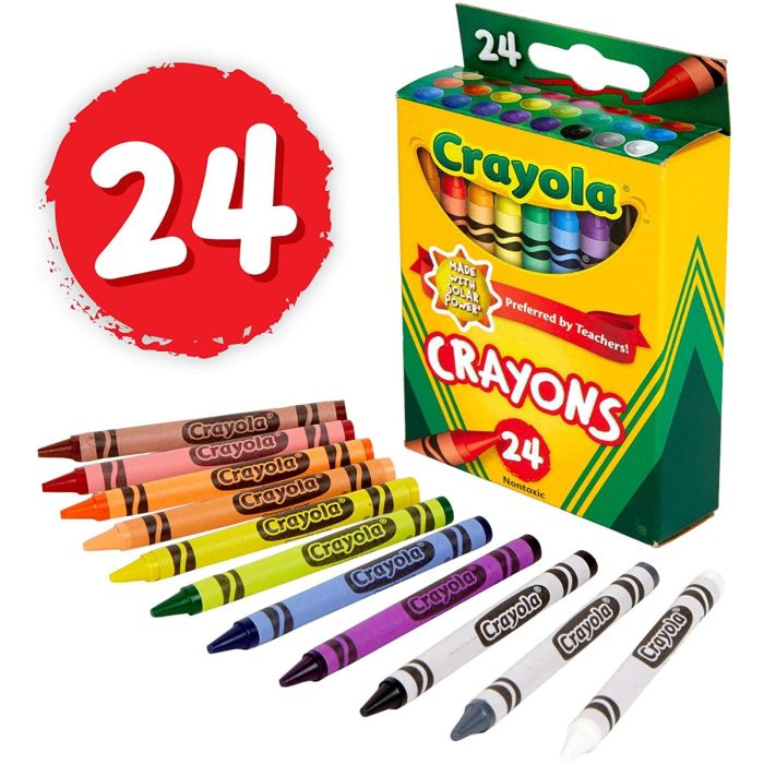 Crayola 24 COTW Crayons 48s_52-0114