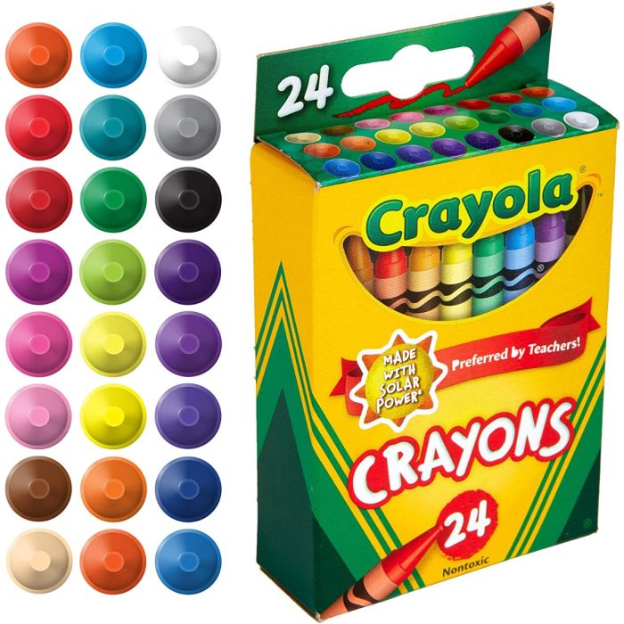 Crayola 24 COTW Crayons 48s_52-0114