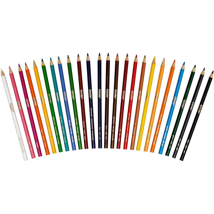 Crayolan 24 COTW Coloured Pencils 36s_68-4607