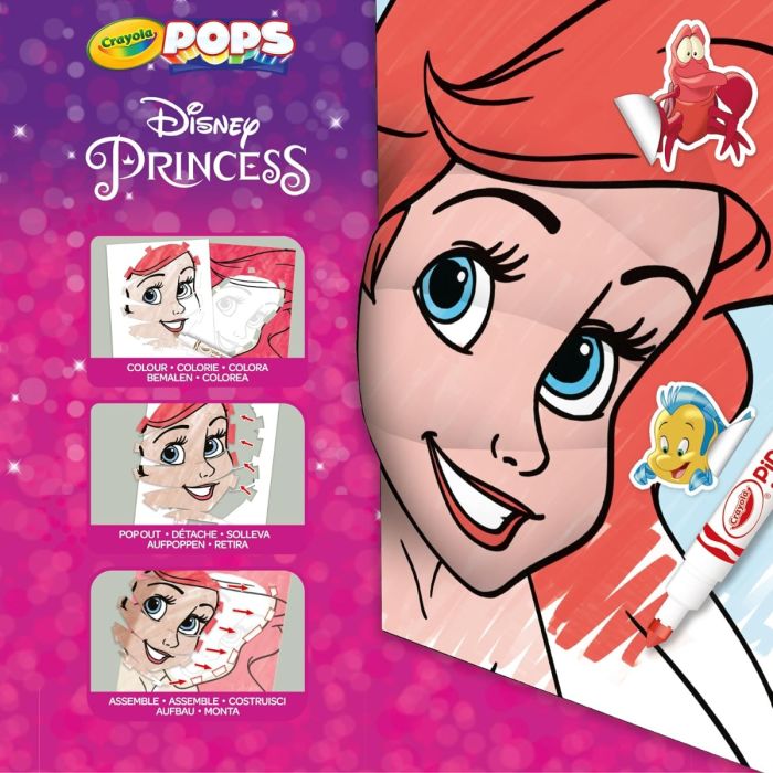 Crayola 3D Pops Set Disney Princess_04-0743