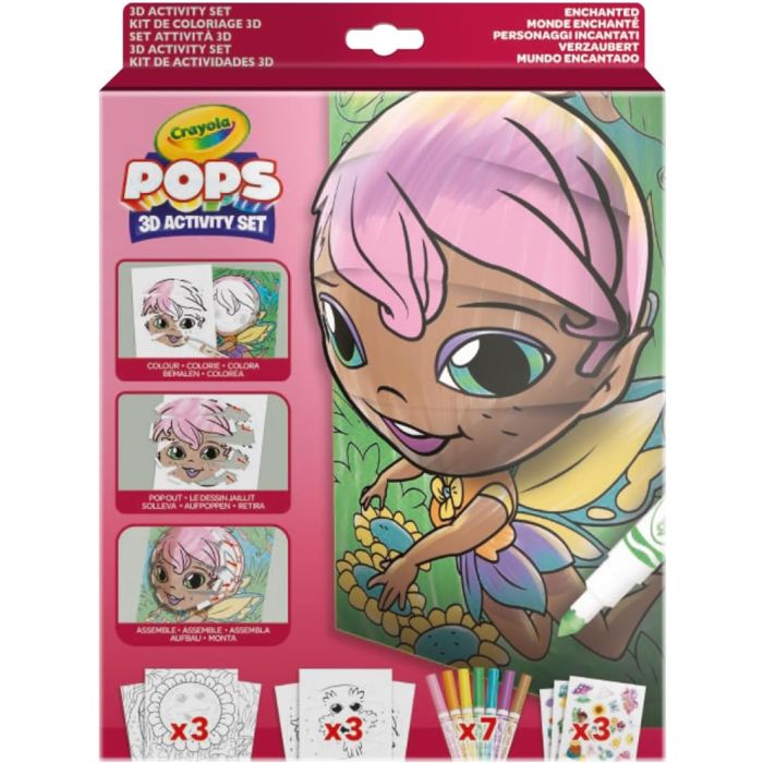 Crayola 3D Pops Set Enchanted_04-2801