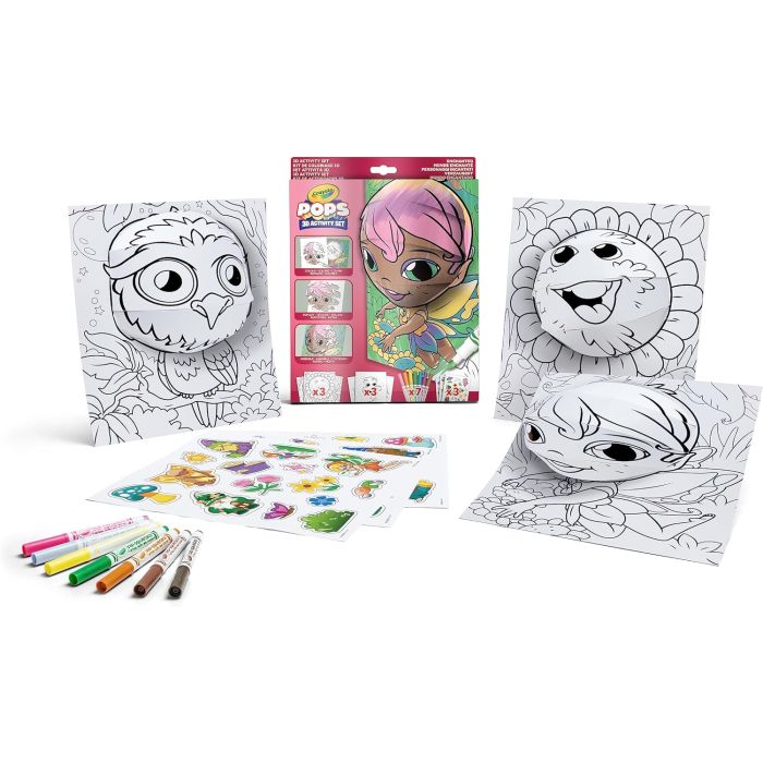 Crayola 3D Pops Set Enchanted_04-2801