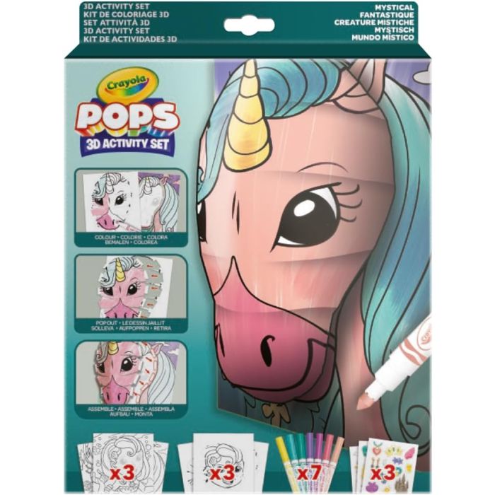 Crayola 3D Pops Set Mystical_04-2803