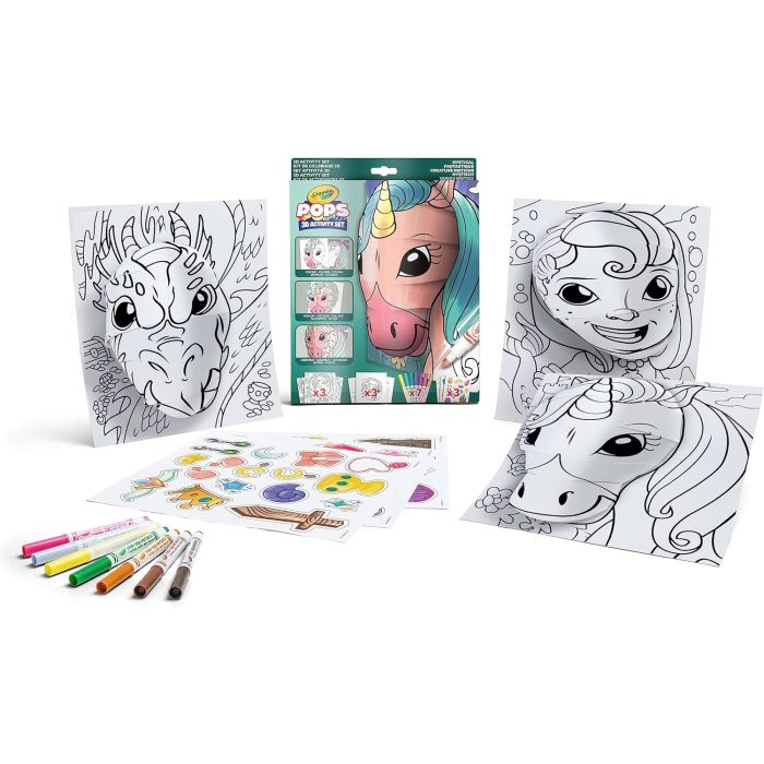 Crayola 3D Pops Set Mystical_04-2803
