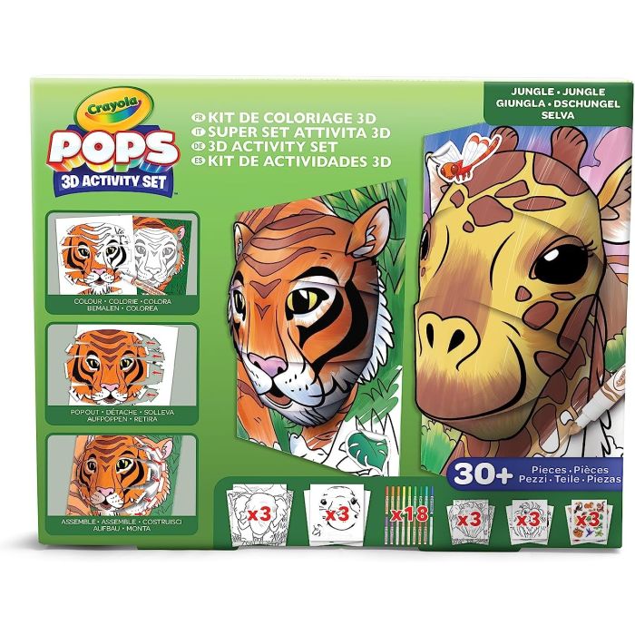 Crayola 3D Pops Super Set Jungle_04-2595
