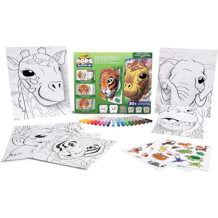 Crayola 3D Pops Super Set Jungle_04-2595
