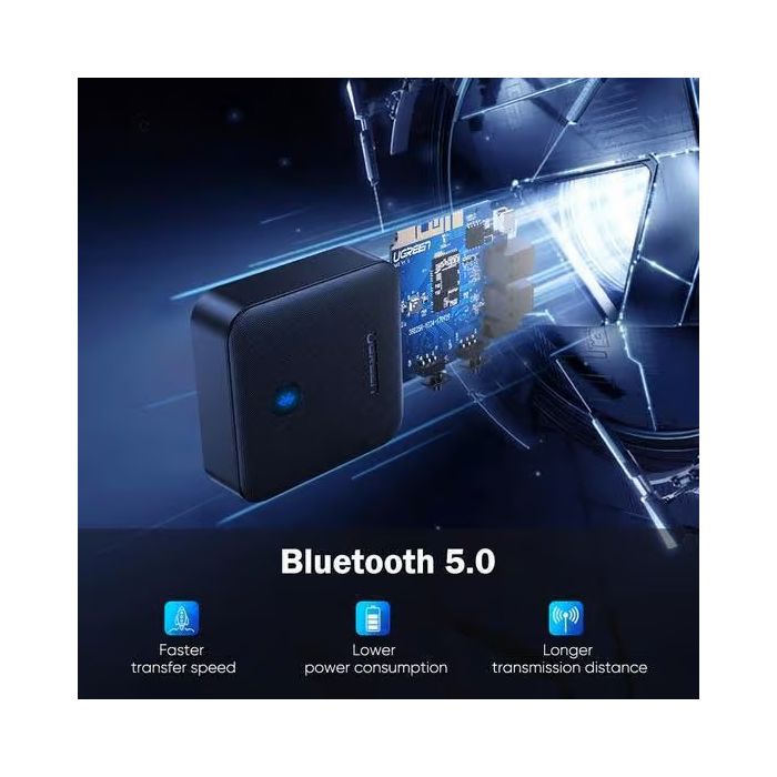 UGREEN Bluetooth Transmitter/Receiver Aptx HD 5.0 (LY) (3.5 + optical fiber)/70158