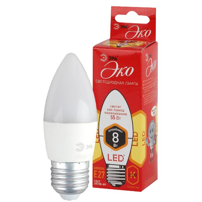 Era ECO LED B35-8W-827-E27/B0030020