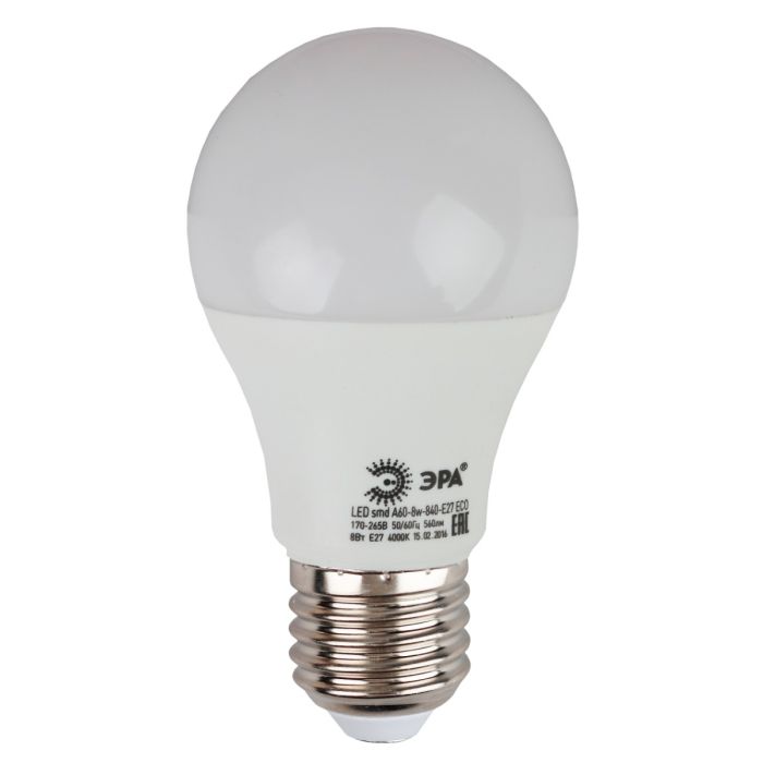 Era Eco LED A60-8W-840-E27/B0019067